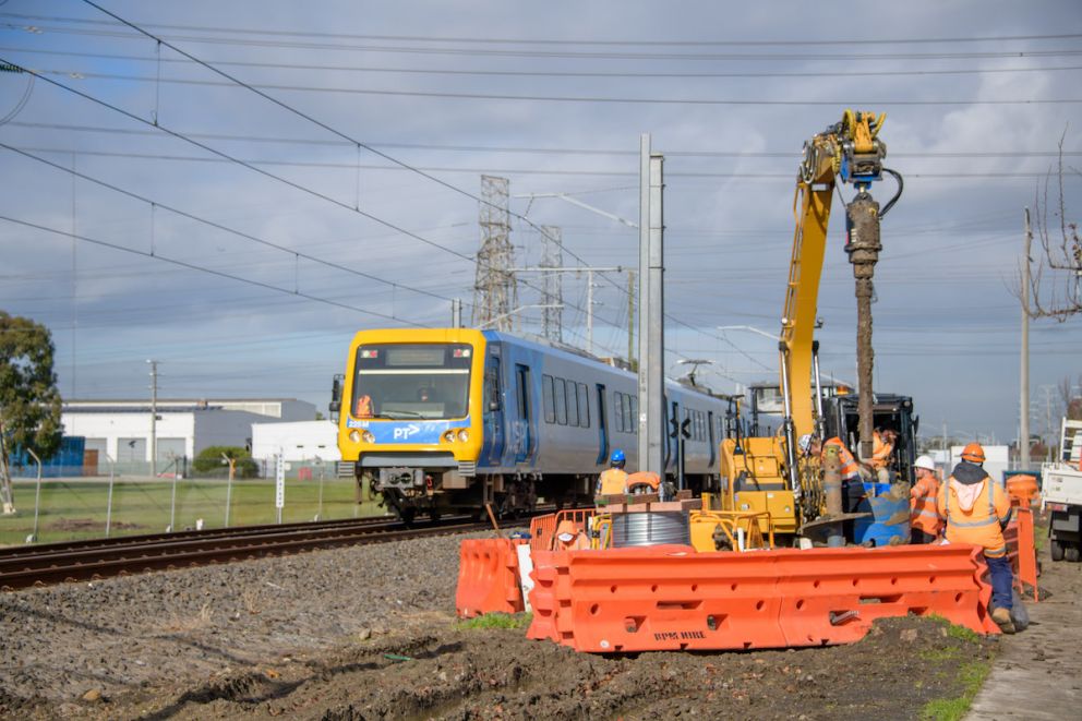 Keon Parade set for a busy winter - Victoria’s Big Build