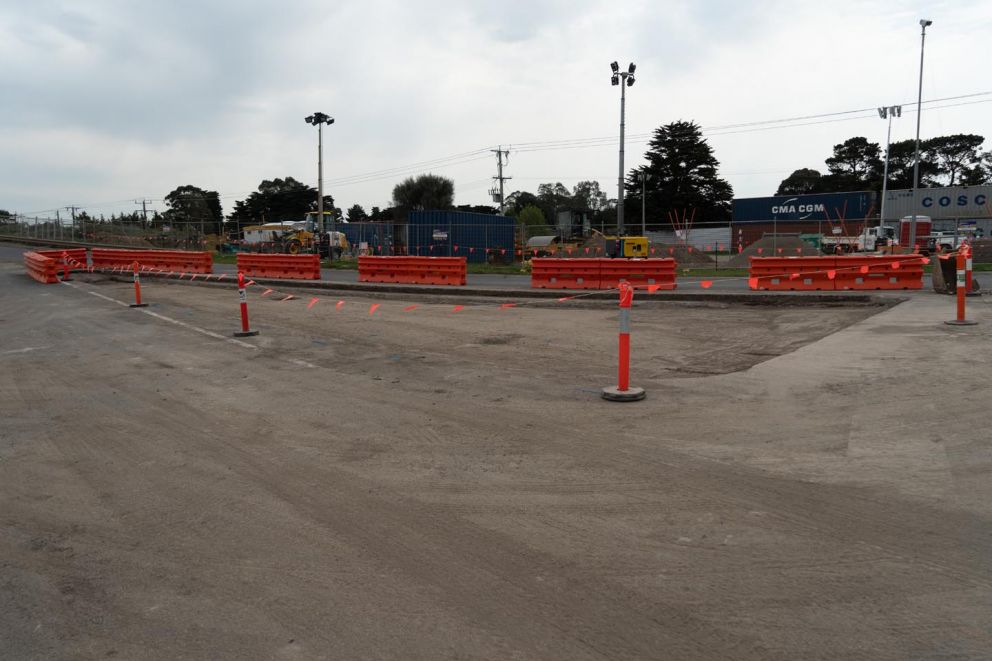 Donnybrook Road-Mitchell Street Improvement Project progress photo from September 2023