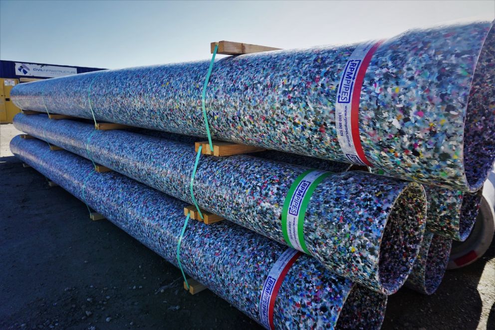 RPM Pipes used in construction