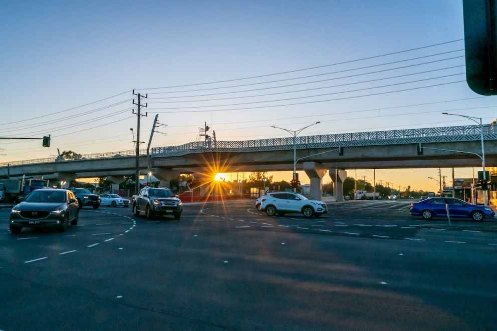 Keon Parade at sunrise