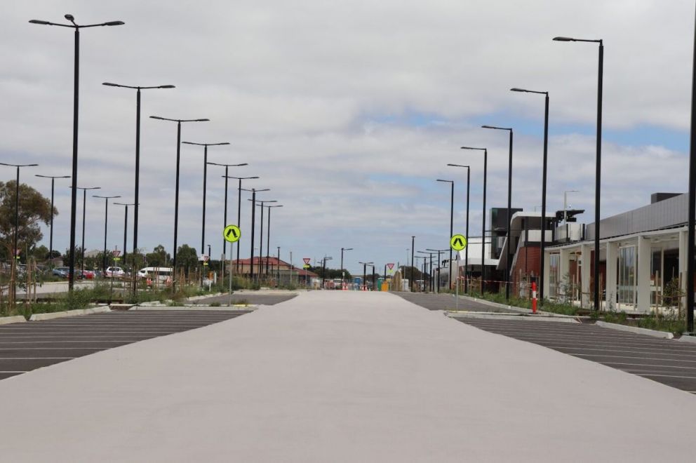 Deer Park Station car park with CoolSeal