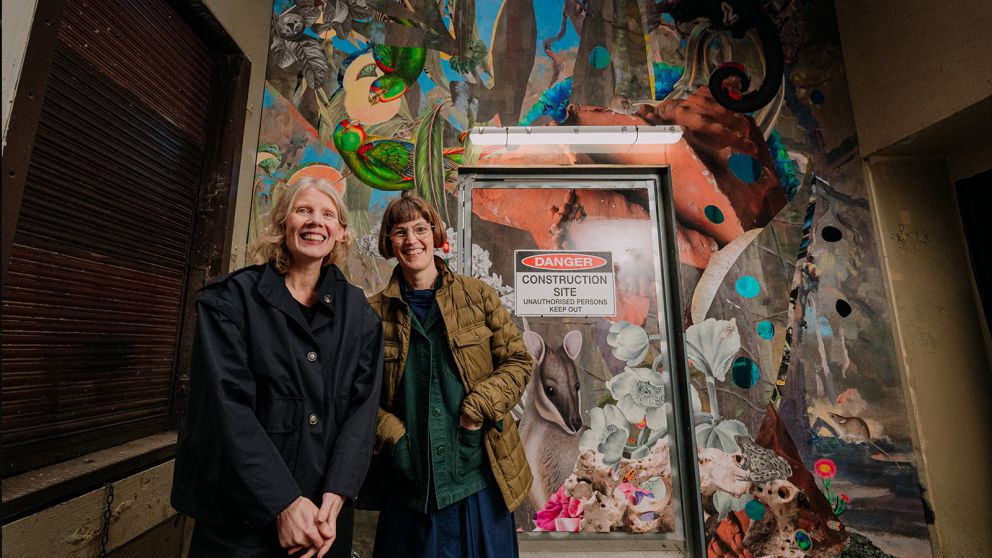 Gracia Haby and Louise Jennison: A fleeting sense of