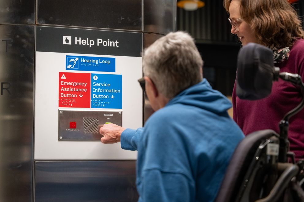 Metro Tunnel help points 