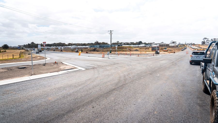 Boundary Road west reopened