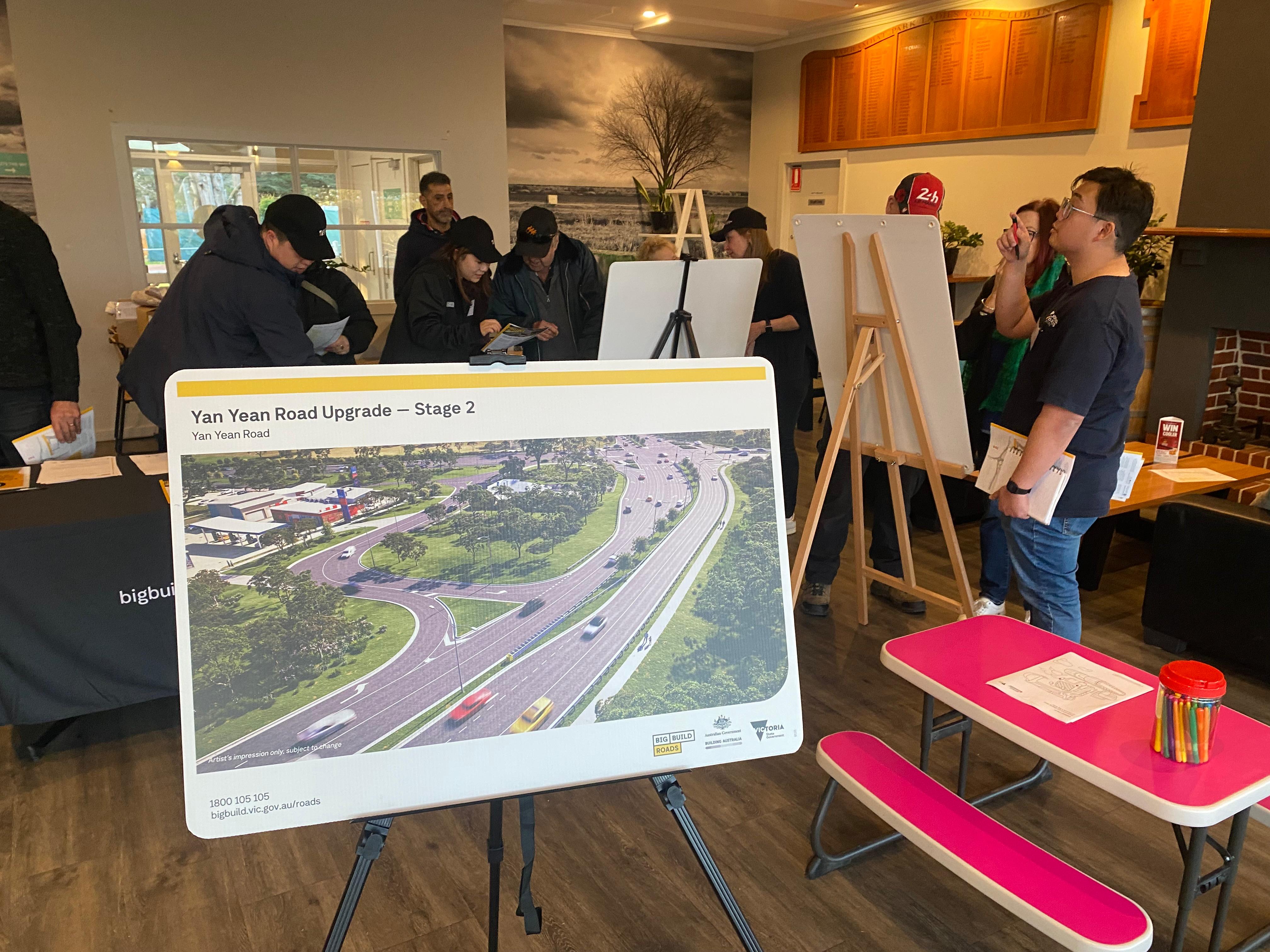 Yan Yean Road Upgrade drop in session