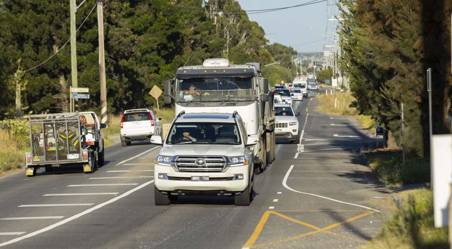 Traffic on Donnybrook Road