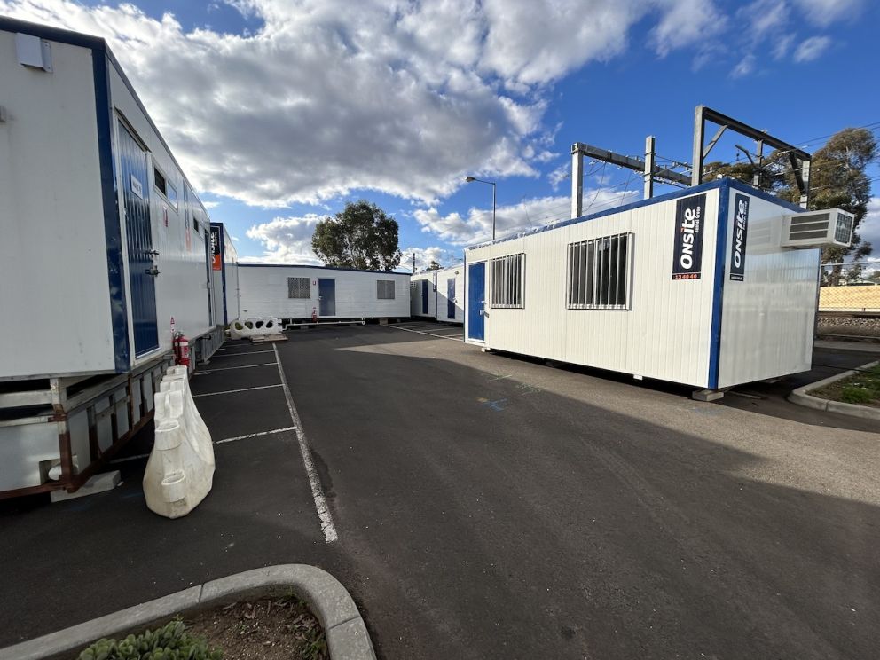 Site offices have been established at Old Calder Highway