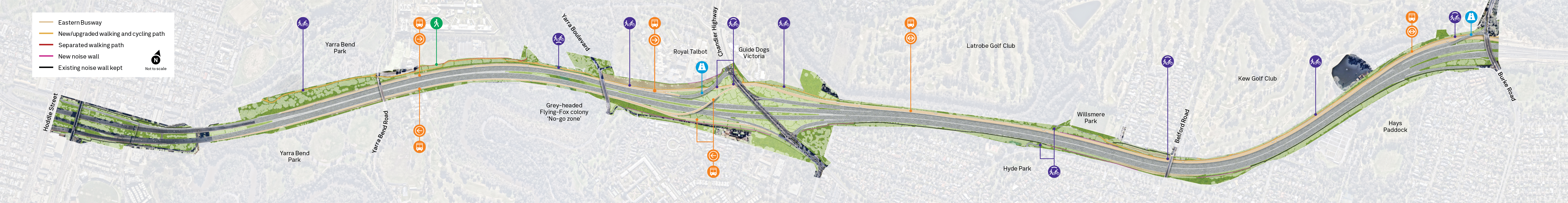 Building in the centre median