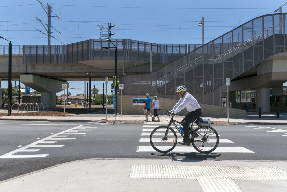 Works to remove the dangerous and congested level crossings in Parkdale have made it easier for everyone to get around