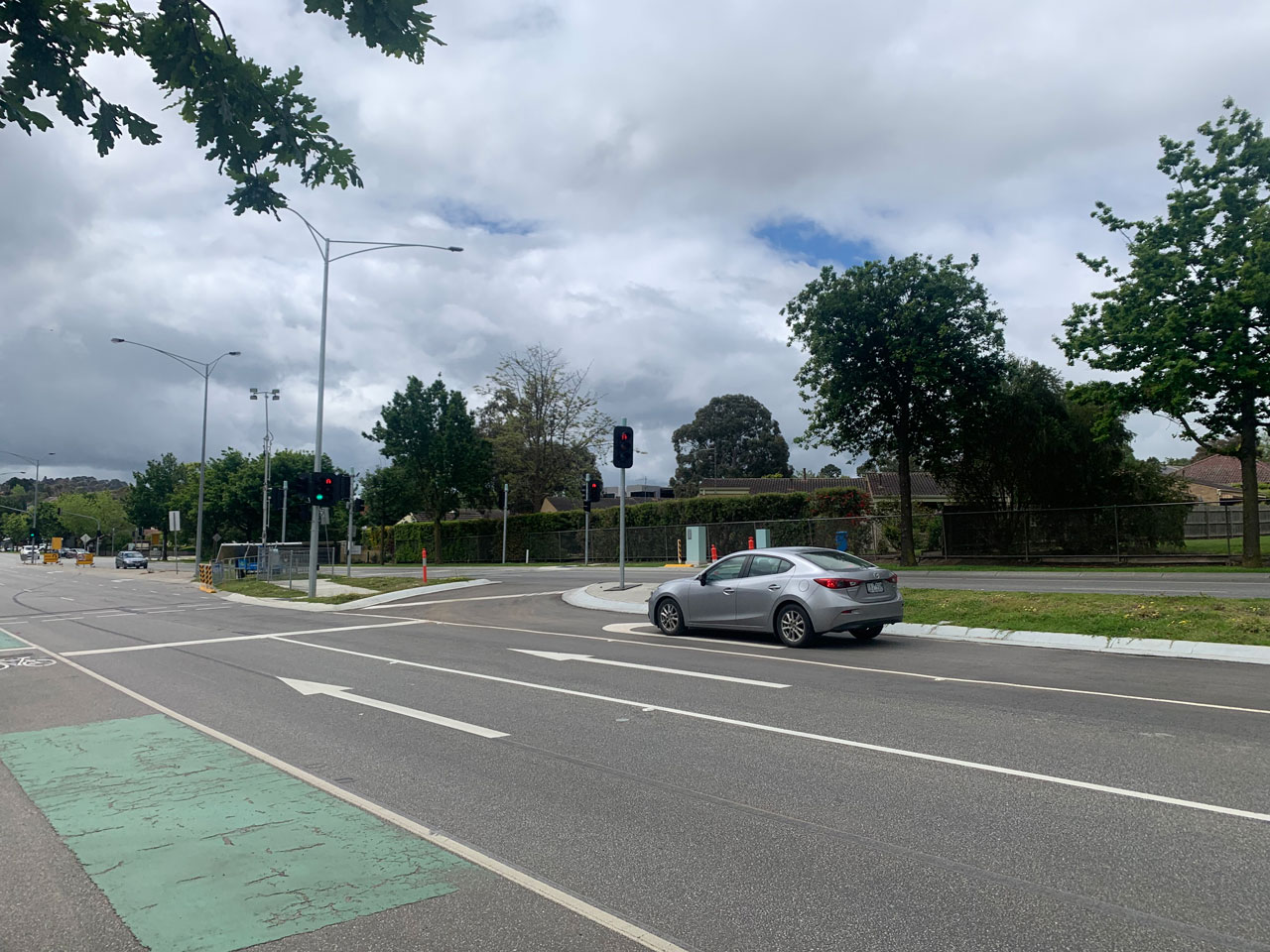 New U-turn on Clyde Road, Berwick.