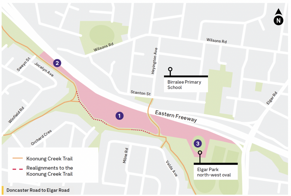 Getting ready for Eastern Freeway upgrades - Victoria’s Big Build