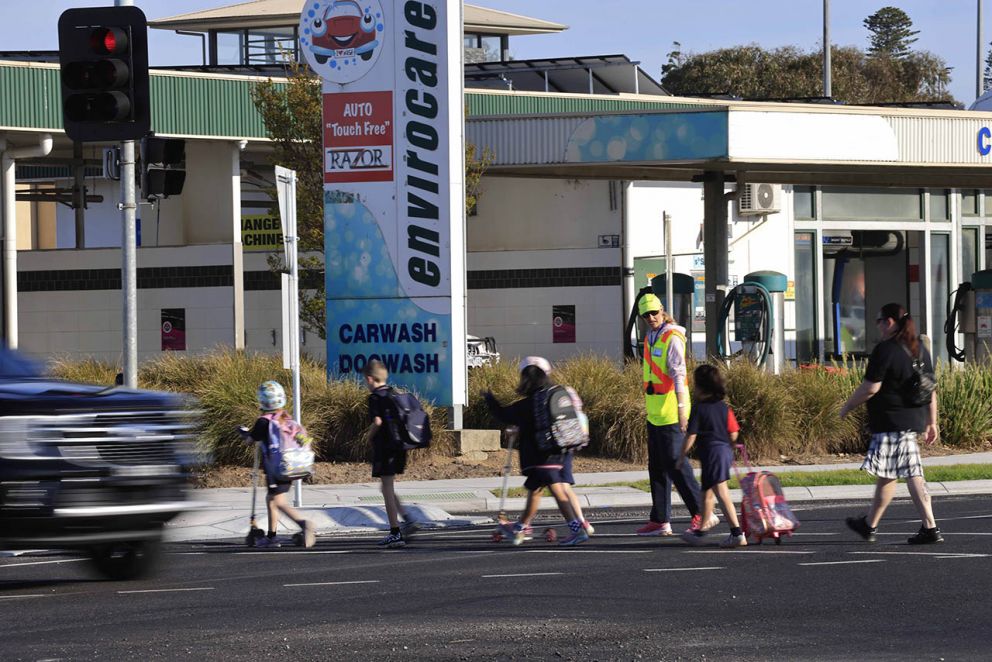 October 2024- The pedestrian crossings on McGregor Road have reopened