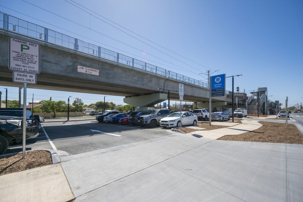 Passenger parking to the north of Parkdale Station will make it easier to catch the train