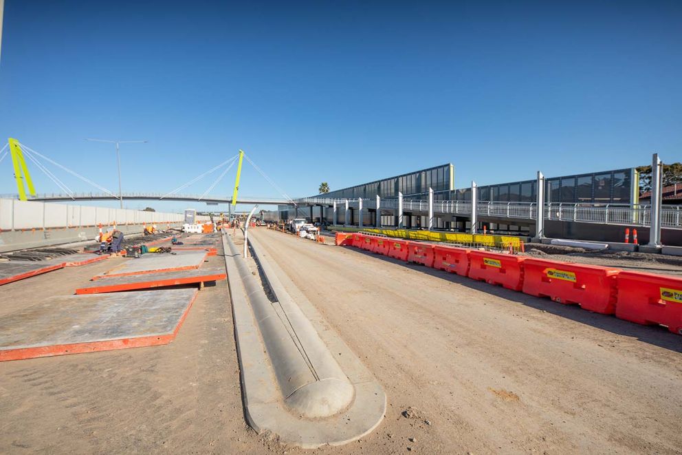 Progress on the Blaxland Avenue overpass