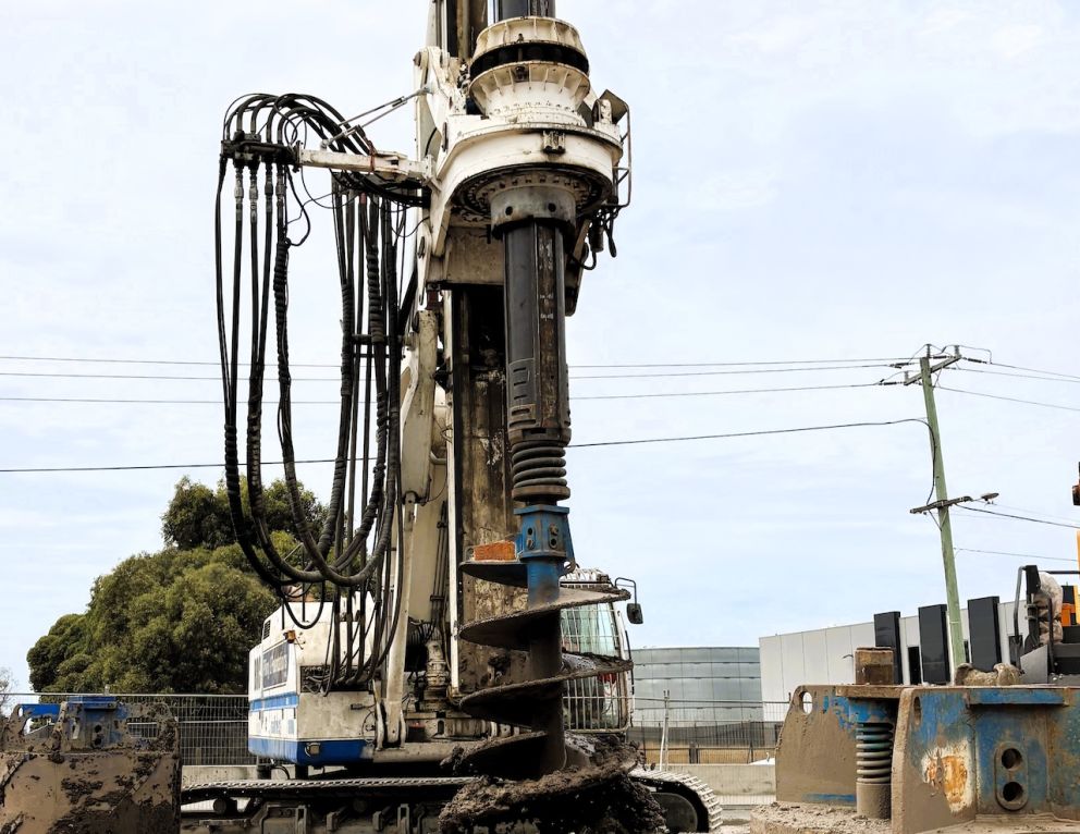 Piles of work on new Altona road bridge - Victoria’s Big Build