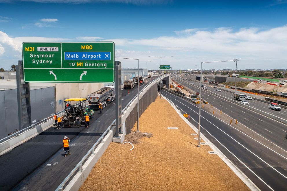 Preparing to open the new ramp in mid-Dec