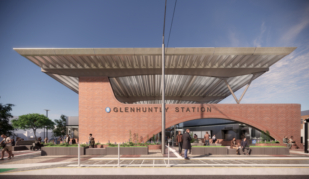Glenhuntly Station render 3