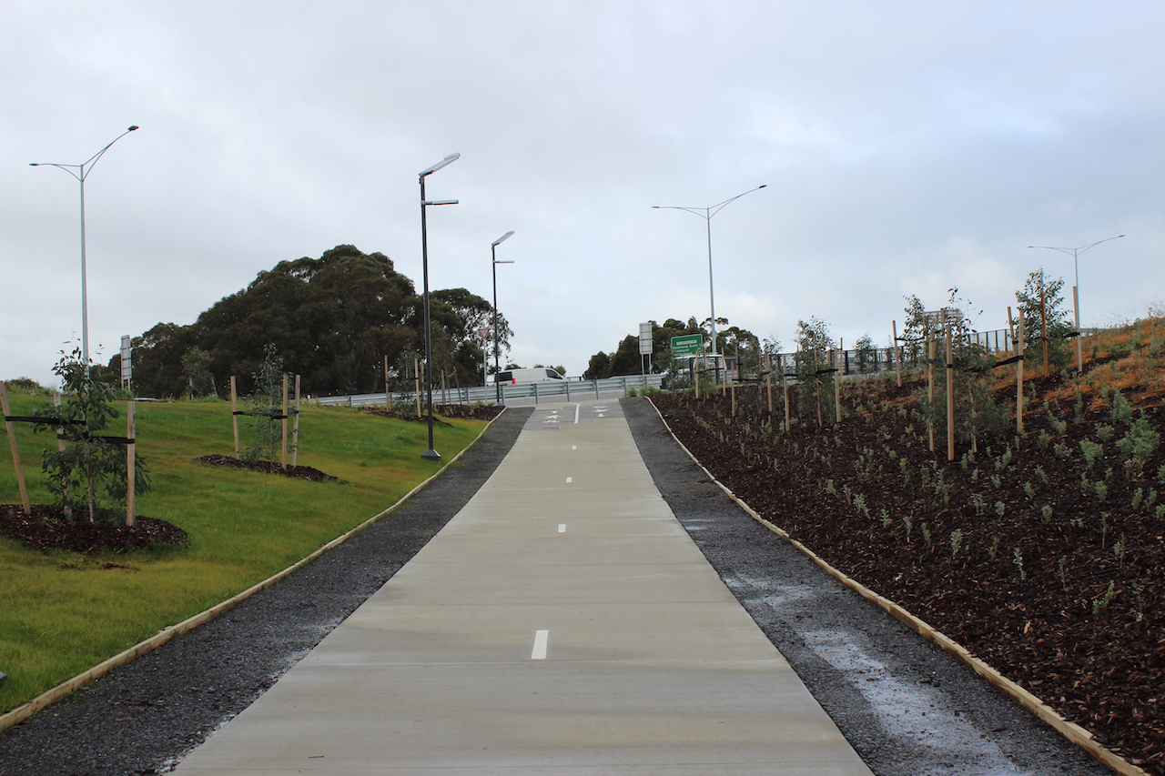 Landscaping at South Gippsland Highway site