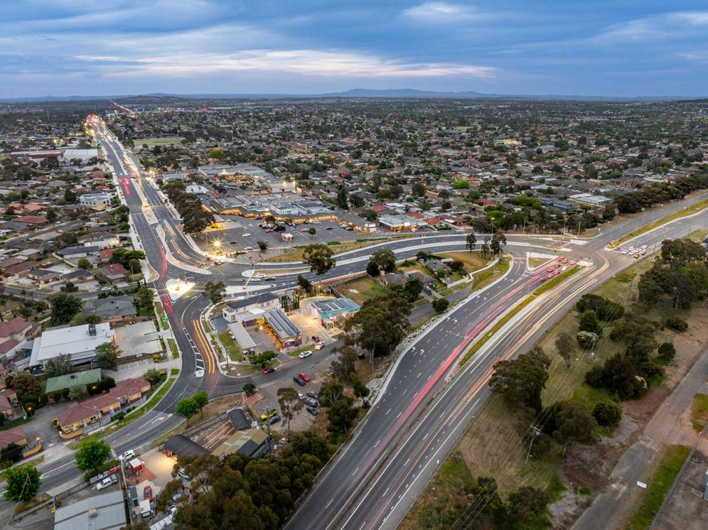 Craigieburn Road and Hume Highway