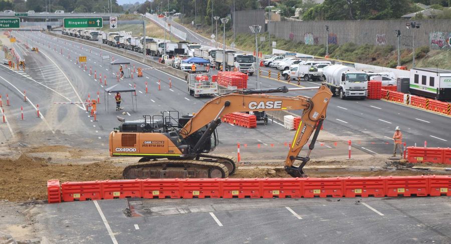 Eastern Freeway Upgrade Feb 26