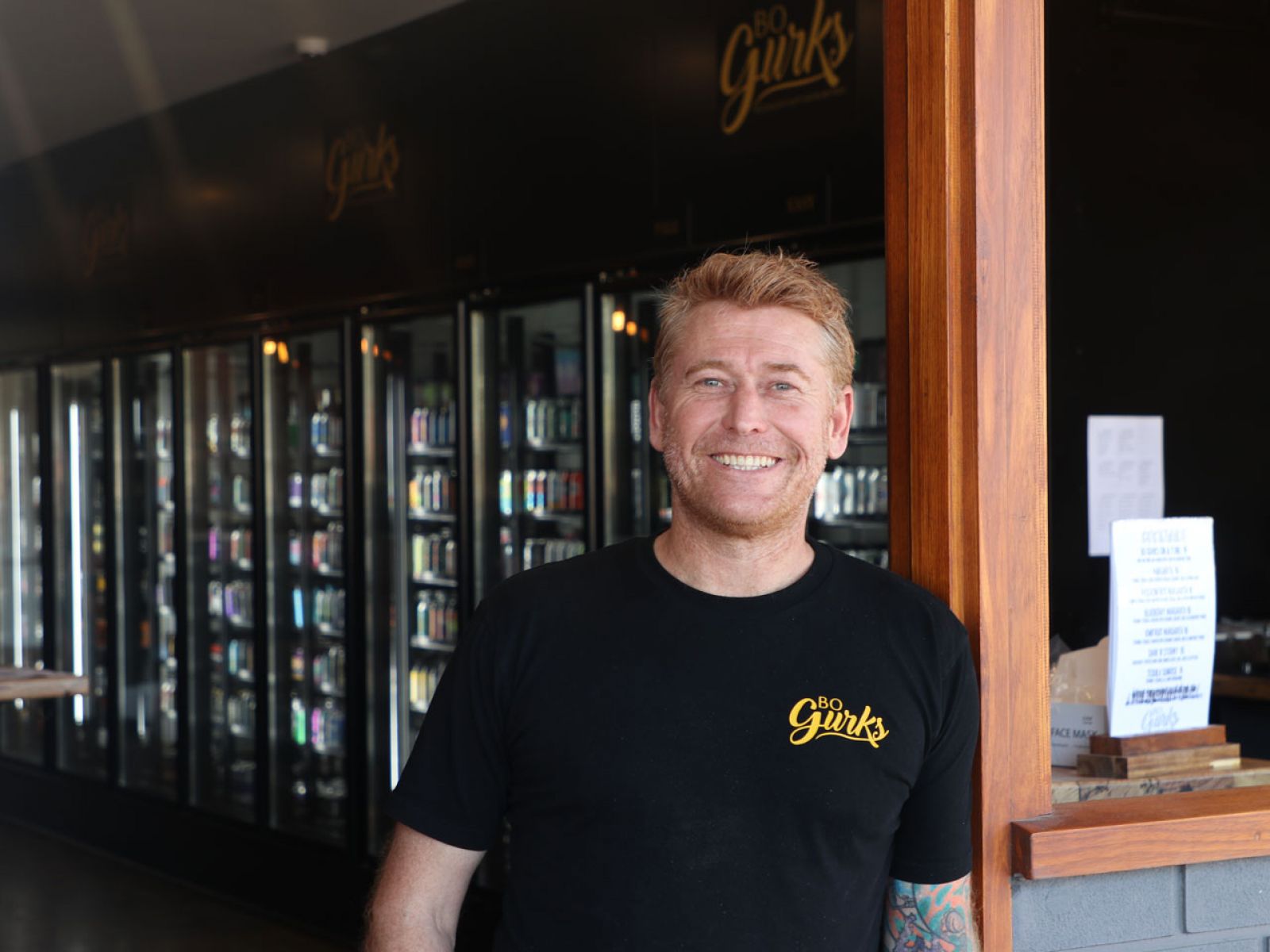 Bo Gurks owner Jarred.