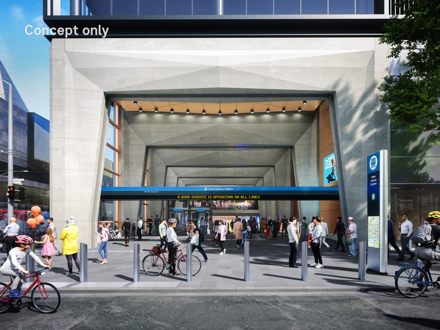 State Library Station